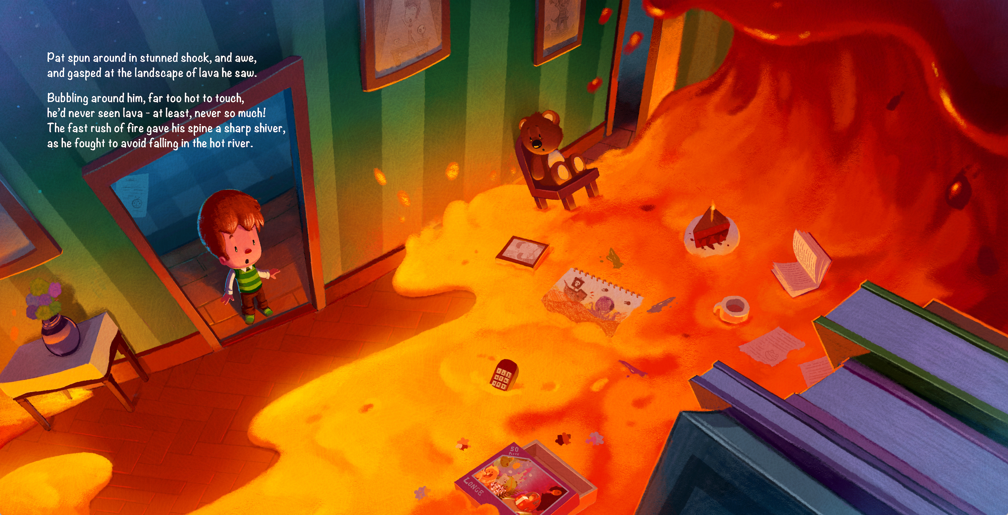 Patrick Picklebottom and the Living Room of Lava