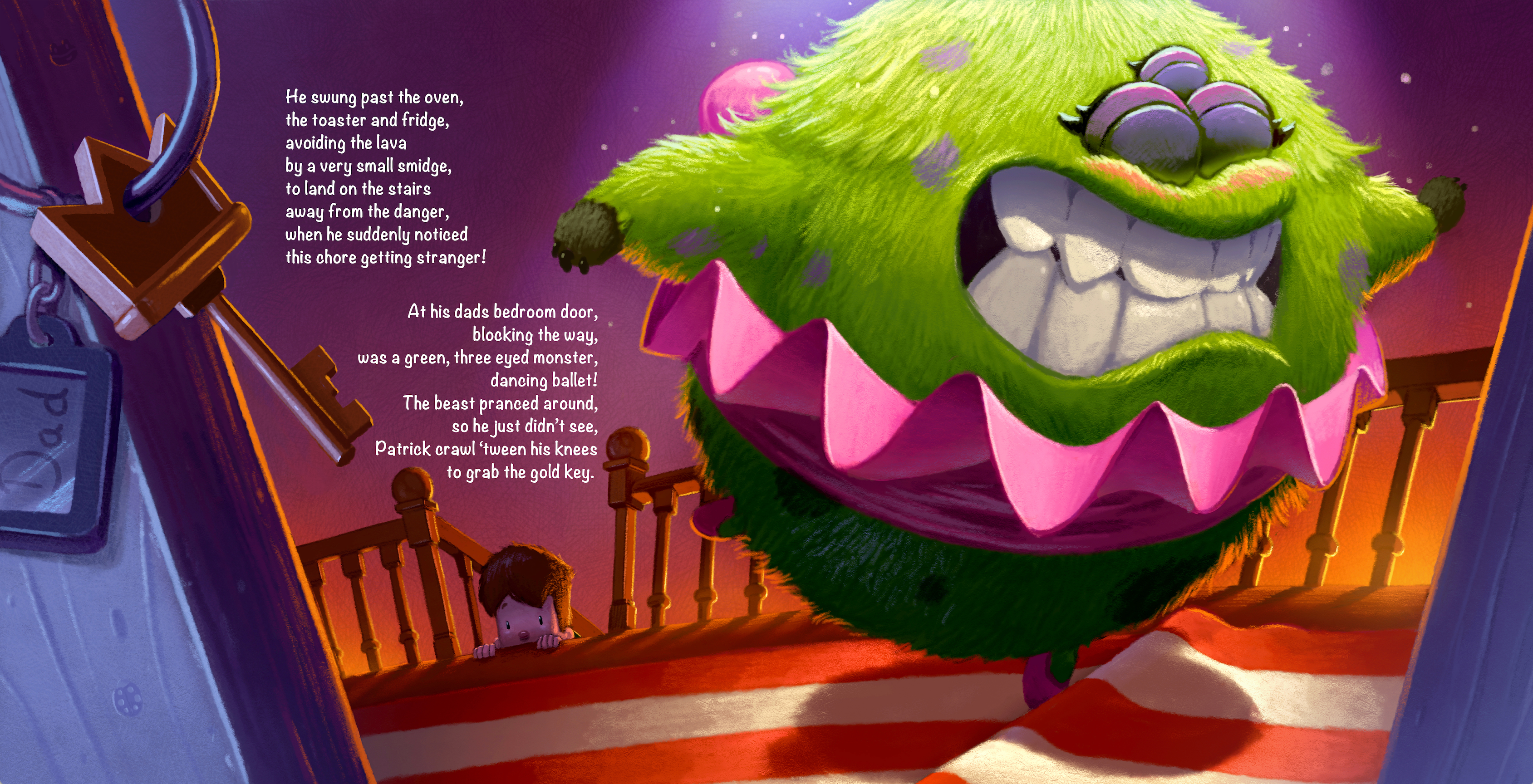 Patrick Picklebottom and the Living Room of Lava