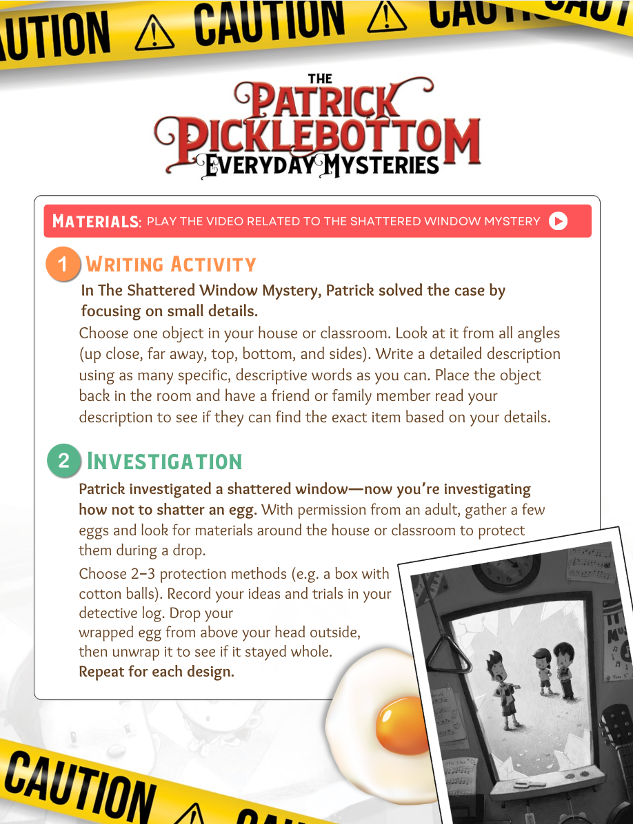 Patrick Picklebottom Everyday Lessons